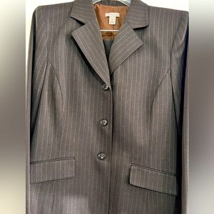 Chocolate Brown Two Piece Pants Suit